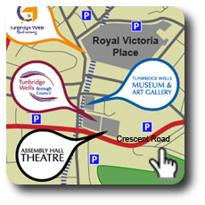 Map of Tunbridge Wells Area