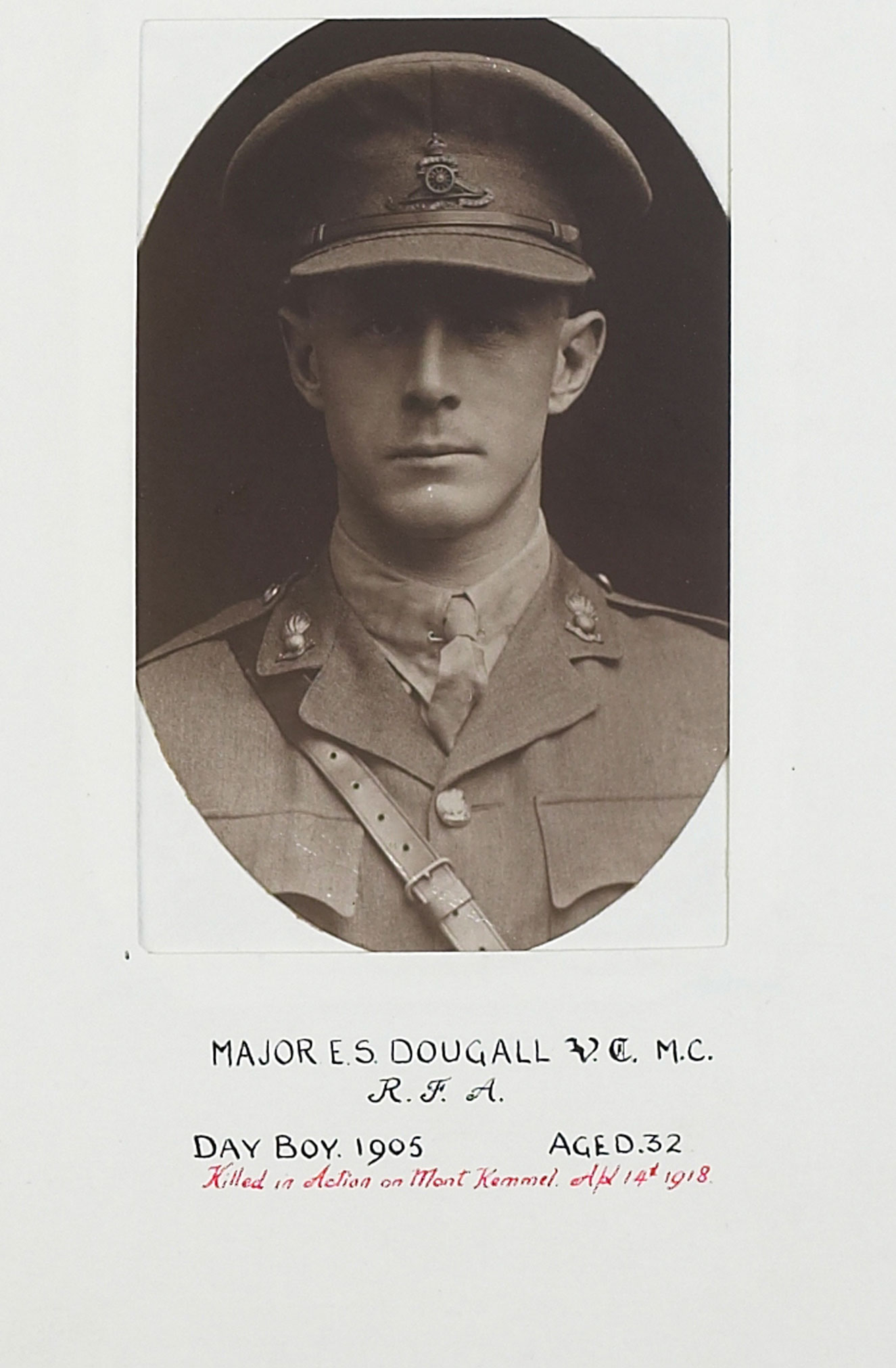Eric Stuart Dougall VC