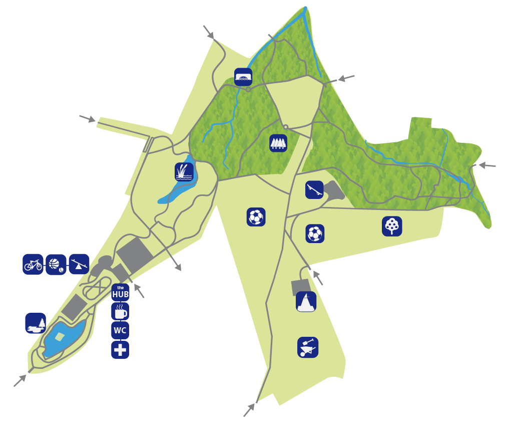 Map of Grosvenor and Hilbert park