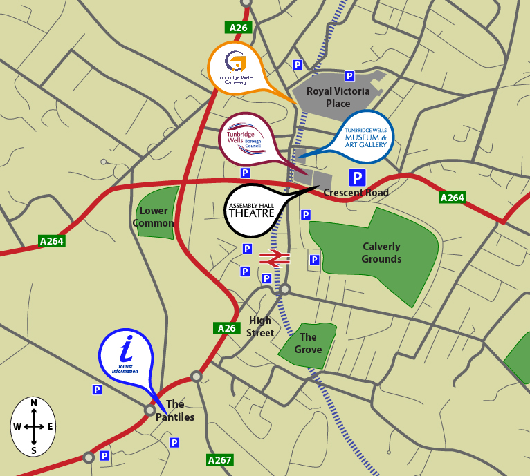 Tunbridge Wells Bus Routes Map Tunbridge Wells Bus Routes Map