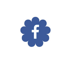 Facebook flower logo