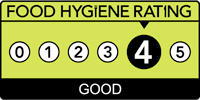 Food hygiene rating scheme score four