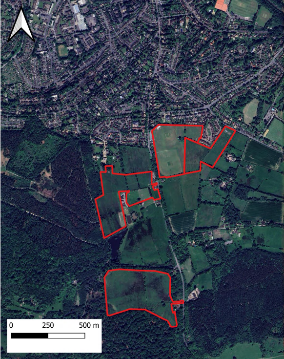 Esquire Development’s map of the sites