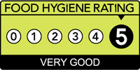 Food hygiene rating scheme score five