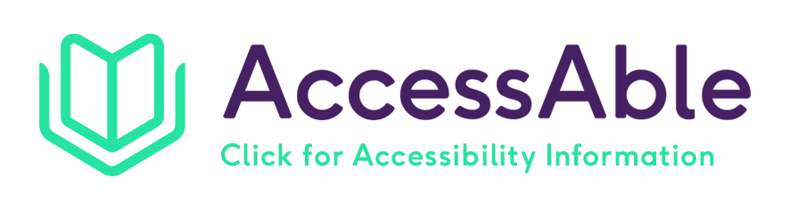 Clickable logo for the AccessAble website information about Dunorlan Park